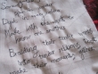 embroidered poem
