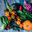 Fruit and vegetable art temporary